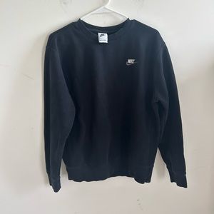 Nike Black Terry Crewneck🤍